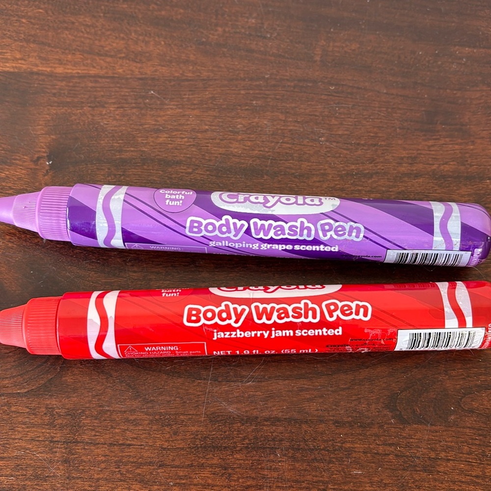 🔥3 for $10 🔥 crayon body wash pen set of 2